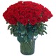 Buchet 51 trandafiri rosii